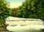 Big Falls Cuyahoga River Akron in 1907 Vintage Print (7 Sizes) - Restored