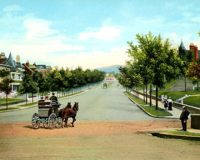 Highland Avenue East from 20th Street