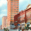 20th St North from Morris Ave, Brown-Marx Building, Birmingham 1906 Print