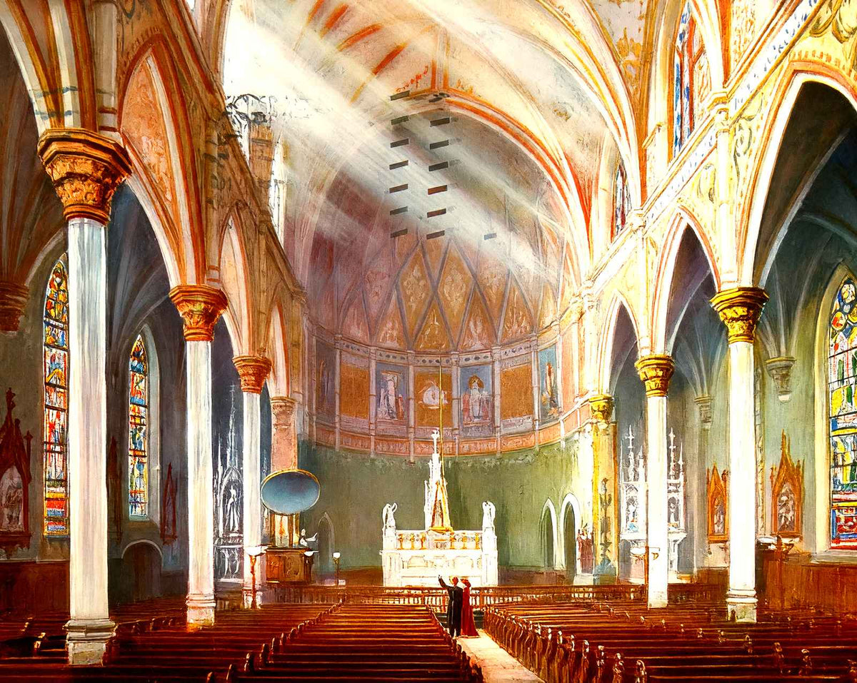 Interior of St Paul's Church