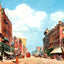 Third Avenue East from 19th Street Birmingham Alabama in 1906 Vintage Print