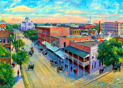 Bird's-Eye View Tampa FL in 1905 Art Print (7 Sizes) - Archival Paper