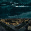 Bird's-Eye View of Macon at Night