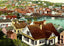 Bird's-Eye View Norwich CT in 1908 Vintage Print (7 Sizes) - Retouched
