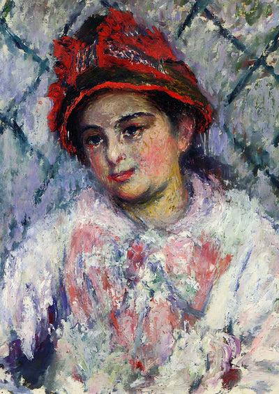 Blanche Hoschede Fine Art Print 1880 Painting by Claude Monet (6 Sizes)