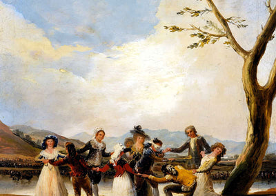 Blind Man's Buff 1789 Painting by Francisco Goya Art Print (6 Sizes)
