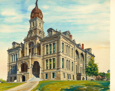 Blue Earth CO Court House