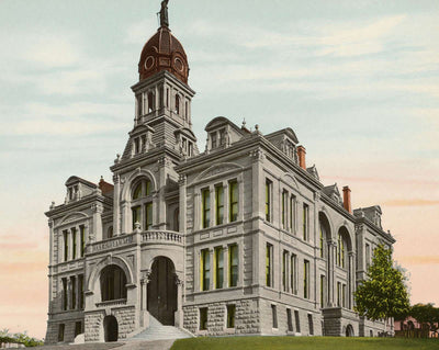 Blue Earth CO Court House