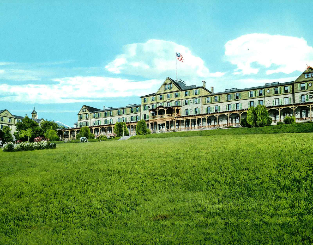 Blue Mountain House Blue Mountain MD Vintage Print (7 Sizes) - Archival Paper