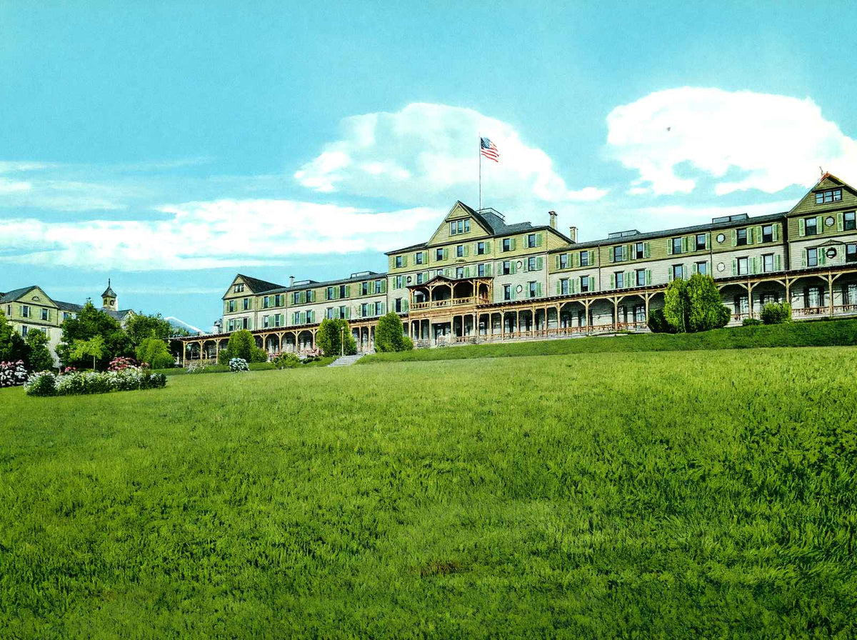 Blue Mountain House Blue Mountain MD Vintage Print (7 Sizes) - Archival Paper