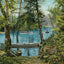 Blue Spring Eureka Springs AR in 1907 Vintage Print (7 Sizes) - Acid Free