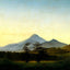 Bohemian Landscape 1808 Painting by Caspar David Friedrich Art Print (6 Sizes)