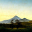 Bohemian Landscape 1808 Painting by Caspar David Friedrich Art Print (6 Sizes)