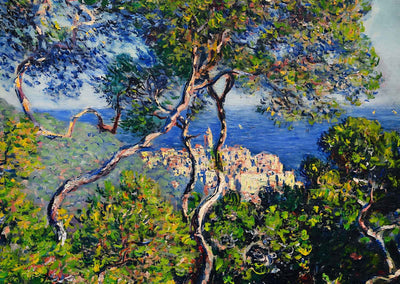Bordighera Fine Art Print 1884 Painting by Claude Monet (6 Sizes)