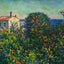 Bordighera, the House of Gardener Fine Art Print 1884 by Claude Monet (6 Sizes)