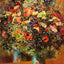 Bouquet in Front of a Mirror 1877 by Pierre-Auguste Renoir Art Print (6 Sizes)