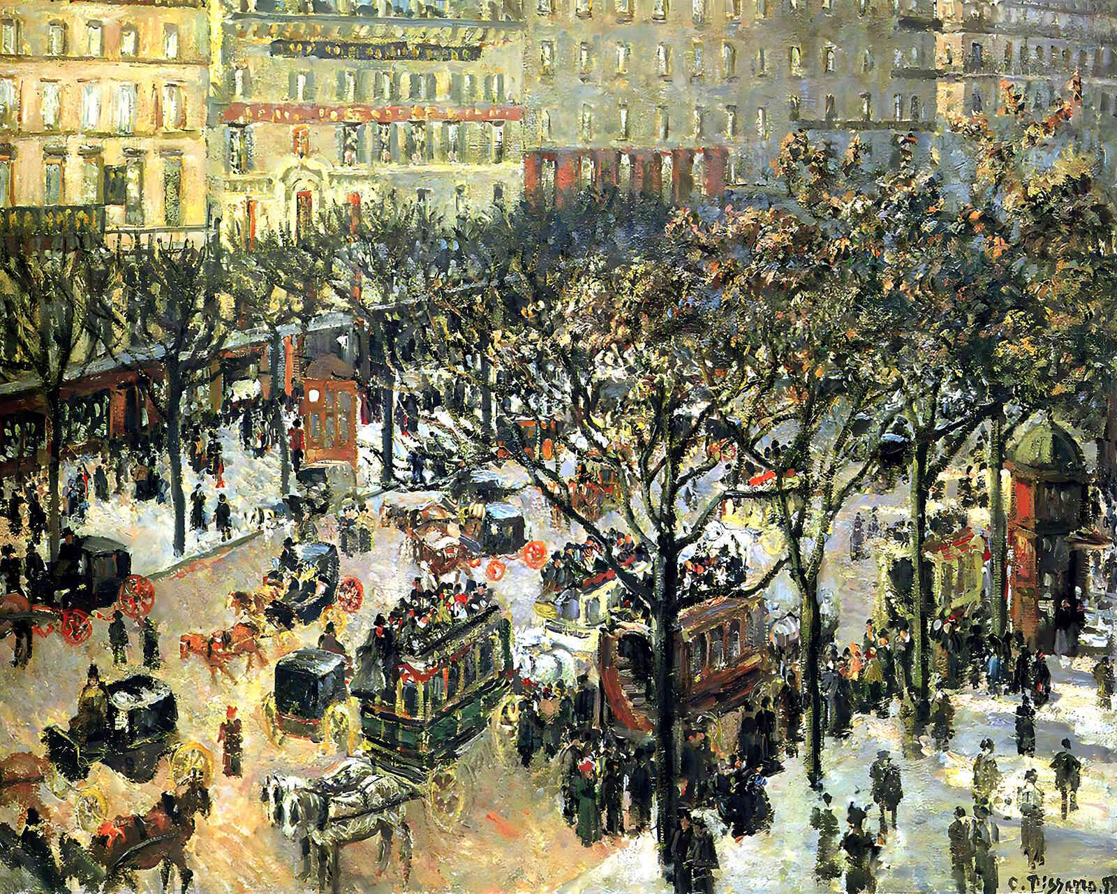 Boulevard Des Italiens Morning