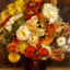 Bouquet of Chrysanthemums 1881 by Pierre-Auguste Renoir Art Print (6 Sizes)