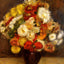 Bouquet of Chrysanthemums art print by Pierre-Auguste Renoir (1881)