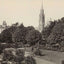 The Garden and Congregational Church vintage photo