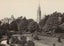 The Garden and Congregational Church Bournemouth in 1905 Vintage Print