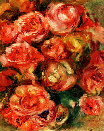 Bouquet of Flowers art print by Pierre-Auguste Renoir (1915)