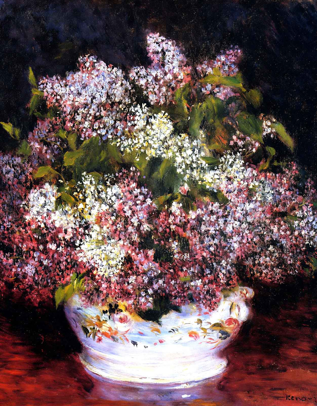 Bouquet of Flowers 1878 Painting by Pierre-Auguste Renoir Art Print (6 Sizes)