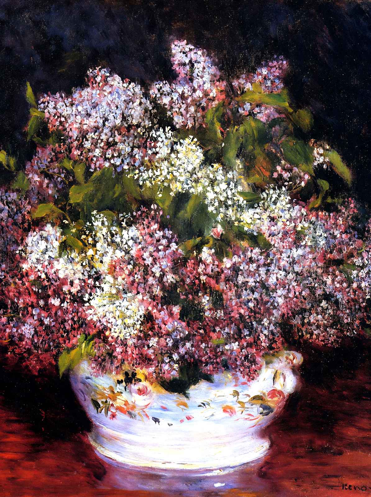 Bouquet of Flowers 1878 Painting by Pierre-Auguste Renoir Art Print (6 Sizes)
