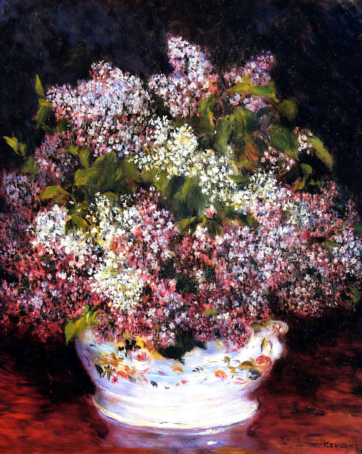 Bouquet of Flowers (1878) art print by Pierre-Auguste Renoir (1878)