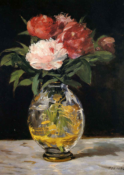 Bouquet of Flowers Fine Art Print 1882 Painting by Edouard Manet (6 Sizes)