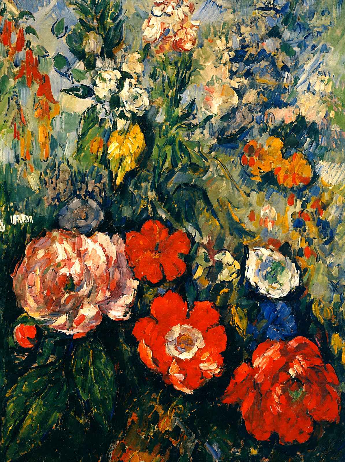Bouquet of Flowers Fine Art Print 1880 Painting by Paul Cezanne (6 Sizes)