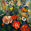 Bouquet of Flowers fine art print by Paul Cezanne (1880)