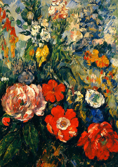 Bouquet of Flowers Fine Art Print 1880 Painting by Paul Cezanne (6 Sizes)