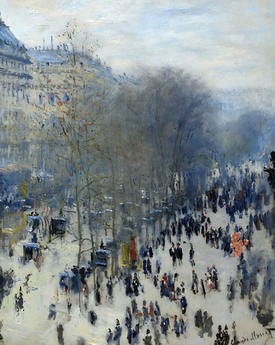 Boulevard des Capucines painting by Claude Monet