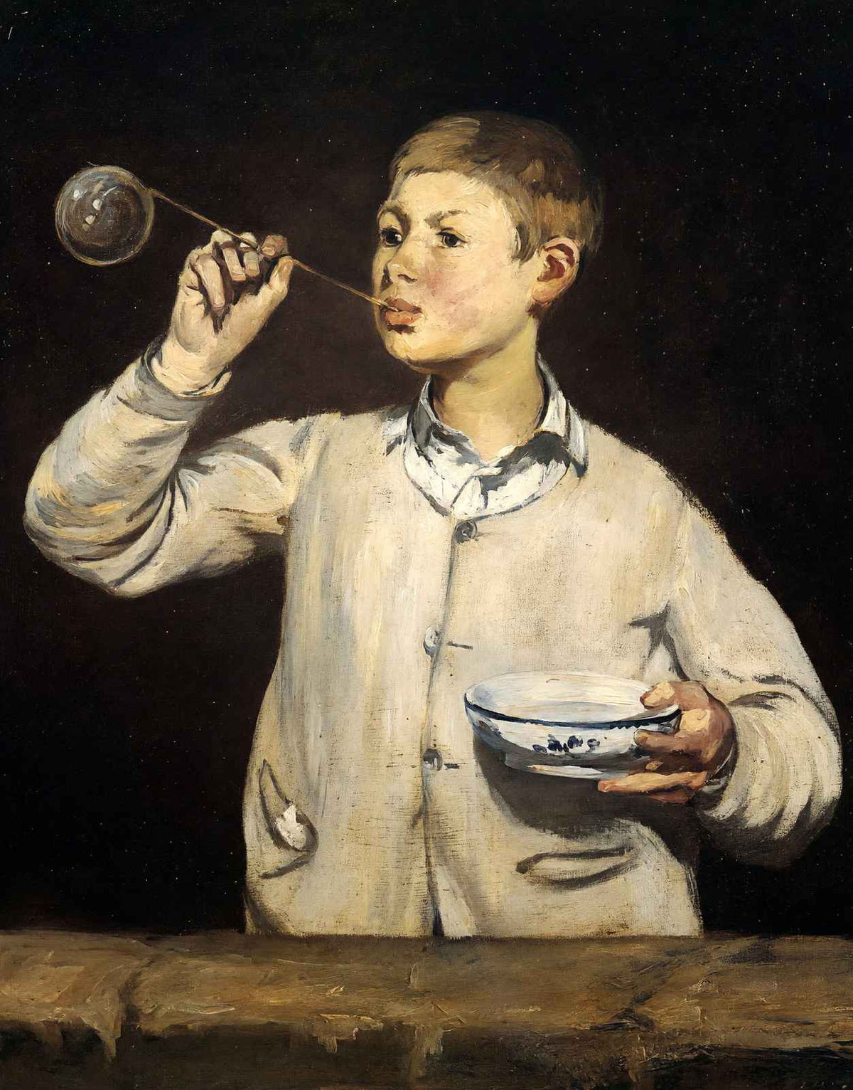 Boy Blowing Bubbles 1869 Painting by Edouard Manet Art Print (6 Sizes)