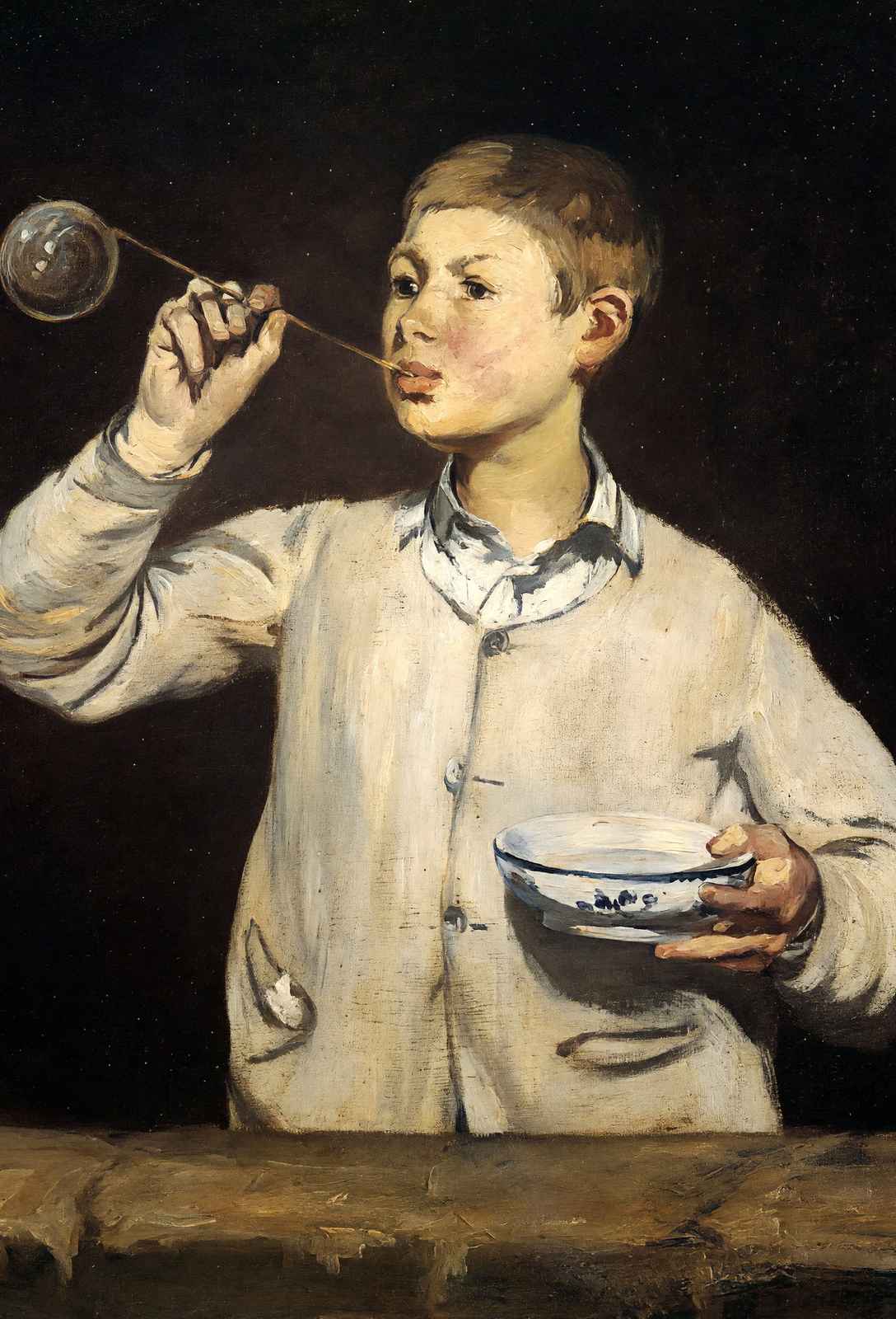 Boy Blowing Bubbles 1869 Painting by Edouard Manet Art Print (6 Sizes)