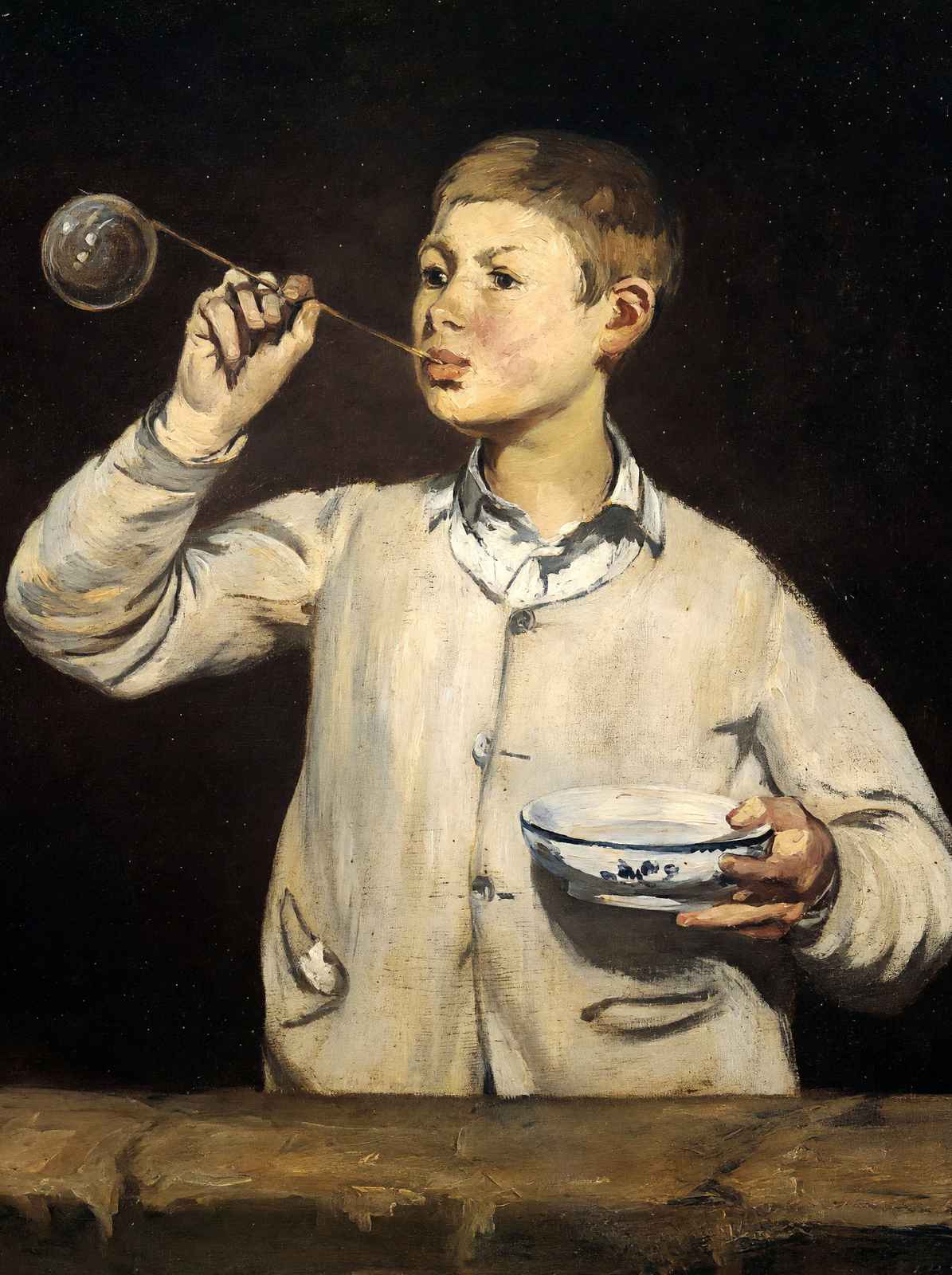 Boy Blowing Bubbles 1869 Painting by Edouard Manet Art Print (6 Sizes)