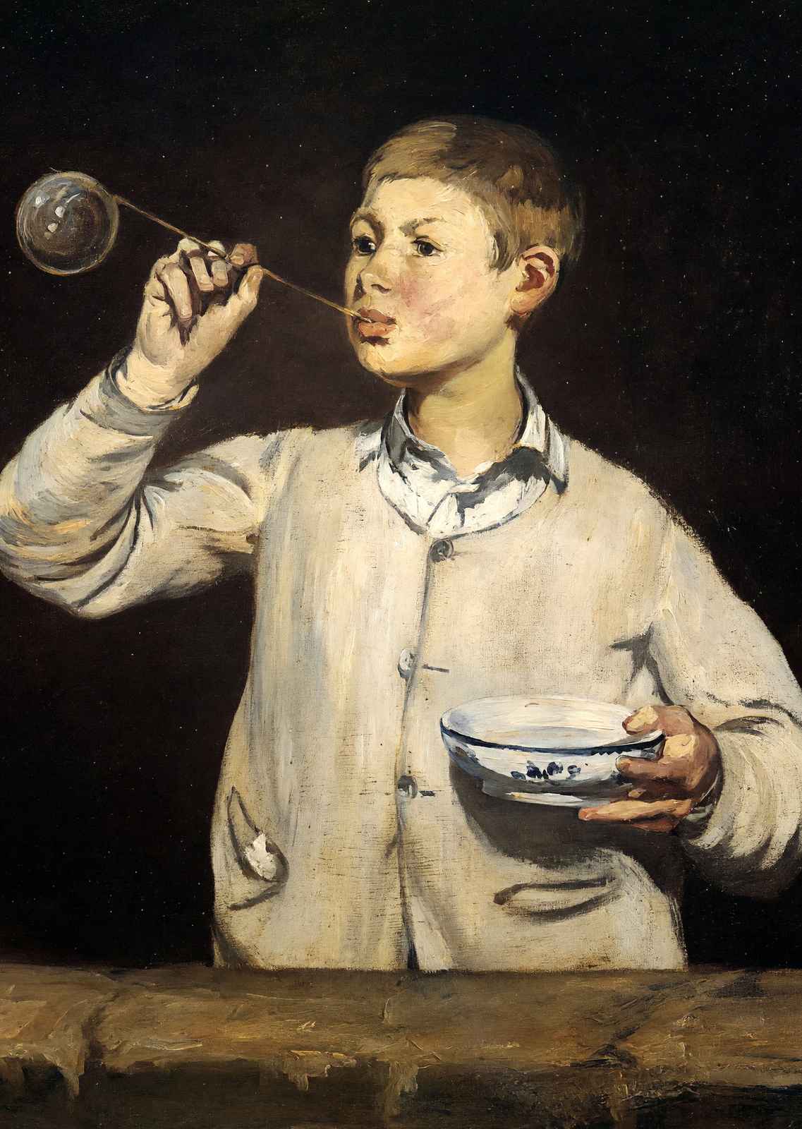 Boy Blowing Bubbles 1869 Painting by Edouard Manet Art Print (6 Sizes)
