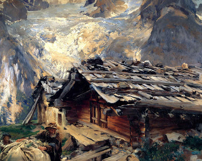 Brenva Glacier fine art print by John Singer Sargent (1909)