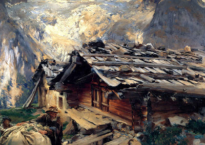 Brenva Glacier 1909 Painting by John Singer Sargent Art Print (6 Sizes)