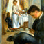 Breakfast at Berneval art print by Pierre-Auguste Renoir (1898)
