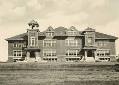 Brenham Texas Blinn Memorial College in 1908 Vintage Print (7 Sizes)