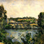 Bridge and Waterfall at Pontoise Art Print 1881 by Paul Cezanne (6 Sizes)
