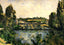 Bridge and Waterfall at Pontoise Art Print 1881 by Paul Cezanne (6 Sizes)