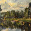 Bridge Over the Marne Fine Art Print 1888 Painting by Paul Cezanne (6 Sizes)