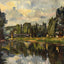 Bridge Over the Marne art print by Paul Cezanne (1888)
