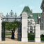 Brown Gate Providence RI in 1907 Vintage Print (7 Sizes) - Premium Print