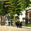 Broadway Norwich CT in 1908 Vintage Print (7 Sizes) - Retouched