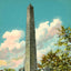 Bunker Hill Monument, Boston, Massachusetts in 1903 Vintage Print (7 Sizes)