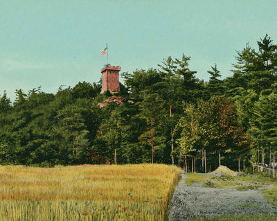 Glimpse of Ethan Allen Tower